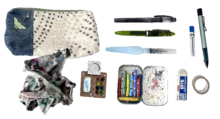 Sketch kit contents