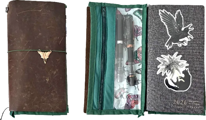 Standard olive Traveler's Notebook